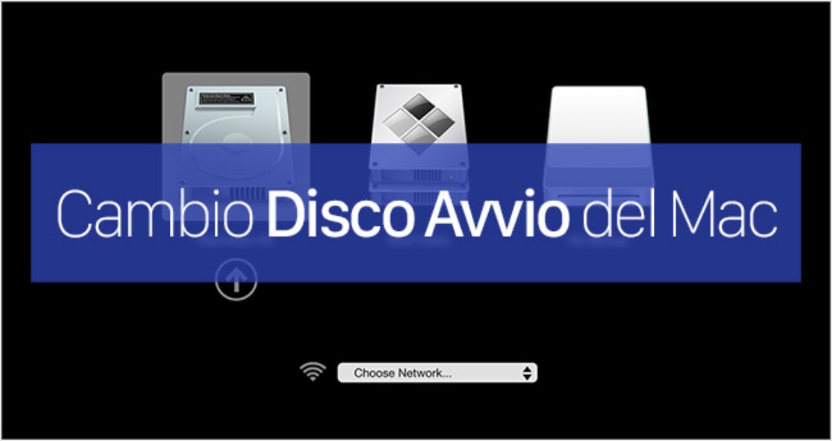 Cambio disco avvio del Mac