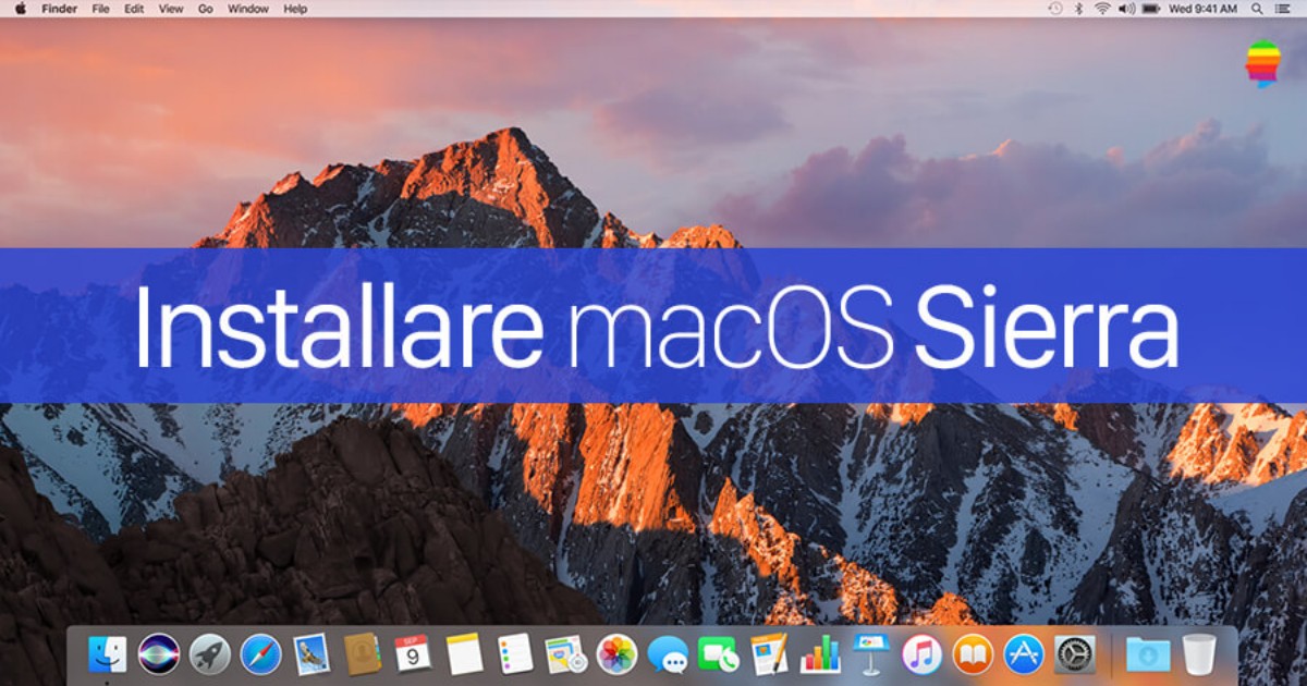 Come installare macOS Sierra 10.12 su Mac
