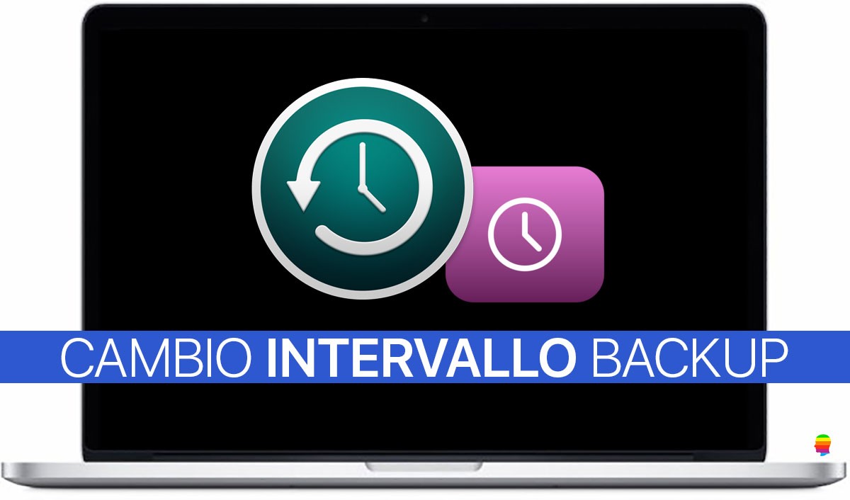 Cambiare intervallo di tempo Backup Time Machine su mac OS