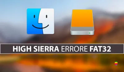 macOS High Sierra trasferire file oltre 2GB su volumi FAT32