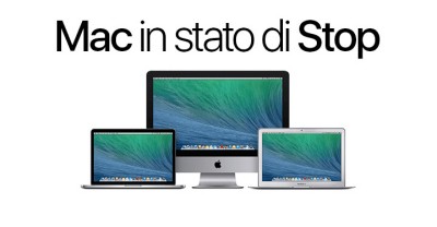 Mettere il Mac in stato di stop