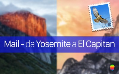 Esportare manualmente la posta di Mail da Yosemite a El Capitan OS X