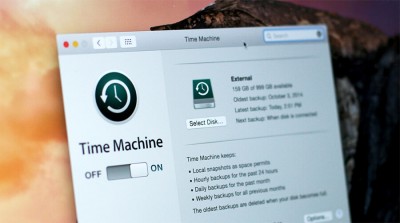 Reset completo di Time Machine su Mac OS