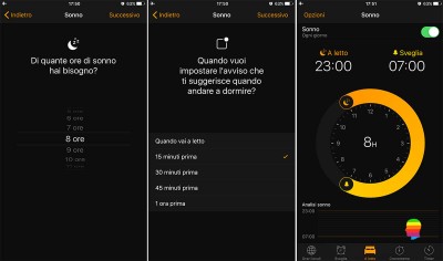 Configurare la funzione "Sonno - A letto" di iOS 10 su iPhone e iPad