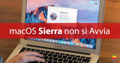 macOS Sierra 10.12 non si avvia