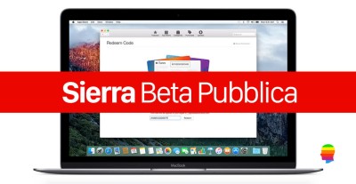 Scaricare e Installare Sierra 10.12 Beta Pubblica