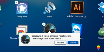 Eliminare, disinstallare applicazioni da Mac OS X