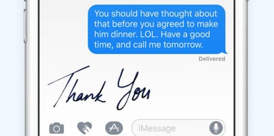 Inviare messaggi scritti a mano su iPhone e iPad con iMessage