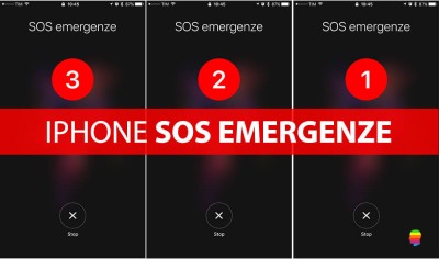 Configurare, attivare SOS Emergenze su iPhone