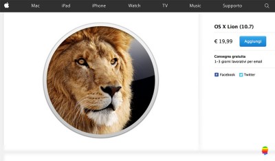 Aggiornare vecchio Mac, acquistare e installare Lion