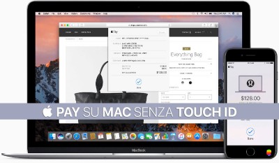 Configurare Apple Pay su Mac senza Touch ID