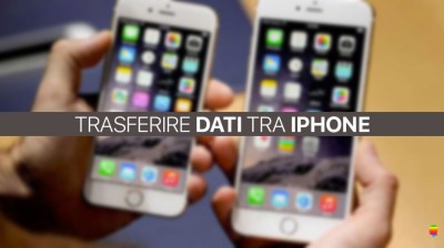 Trasferire contatti tra iPhone e iPhone