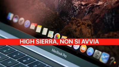 macOS High Sierra 10.13 non si avvia