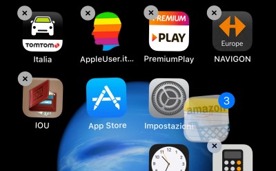iOS 11, Spostare più App insieme su iPhone e iPad