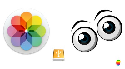 Libreria di foto di macOS su disco esterno o altra posizione