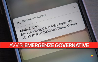 Attivare avvisi di Emergenza e allarmi Governativi su iPhone (AMBER)