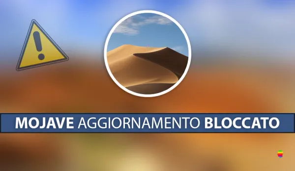 macOS Mojave 10.14, installazione bloccata con aggiornamento al 100%