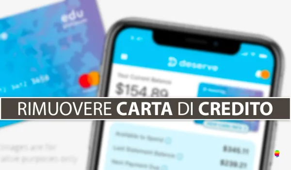 Rimuovere carta di credito dall'ID Apple con iPhone, iPad e Mac